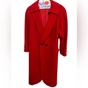 Ethel Pear for One Up women’s vintage 100% pure wool coat